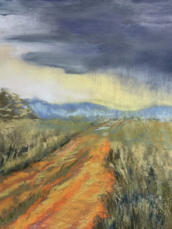 Der Feldweg, 30x40cm
